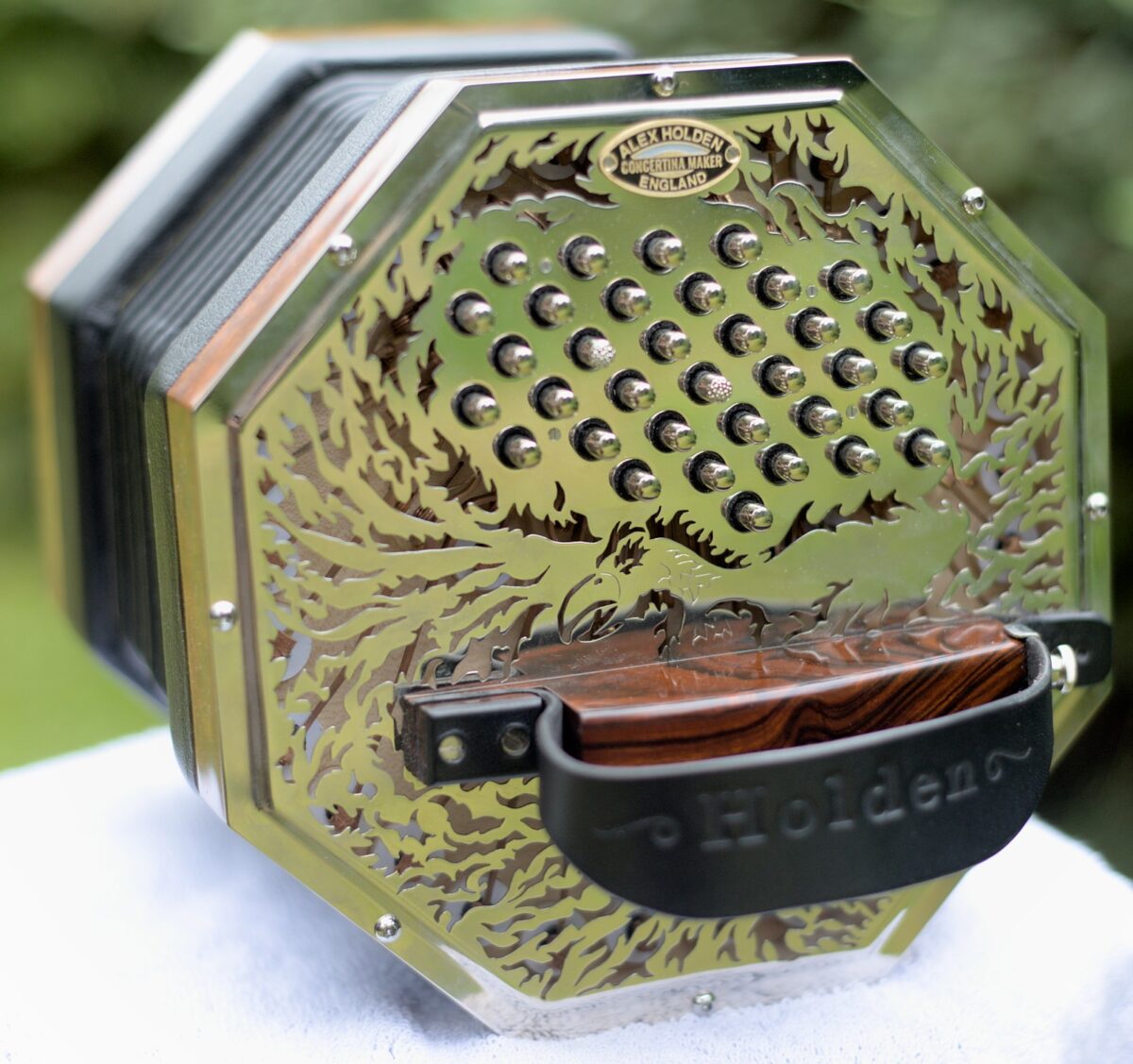 No. 9 A 62 Button Hayden Duet Holden Concertinas